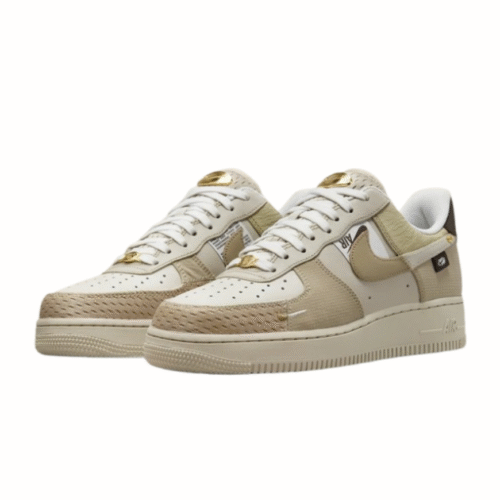 20 Nike Air Force 1 'Tan Bling'