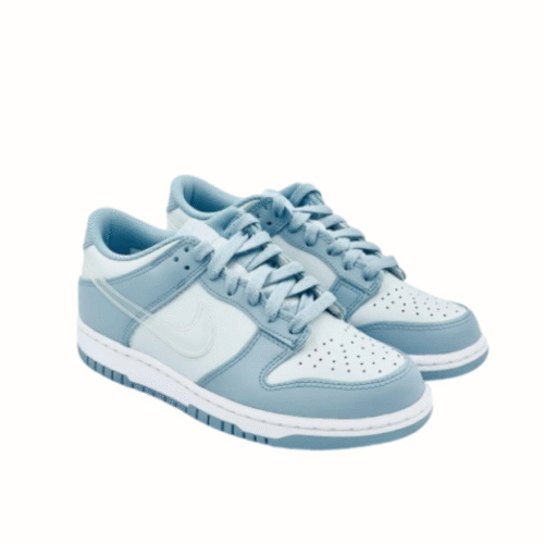 33 Nike Dunk Low Clear Blue Swoosh